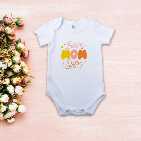 Body per neonato Best mom ever n. 5