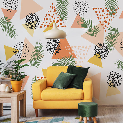 Kit Giochi geometrici - Stencil per Pittura e Decorazione, 6 pezzi