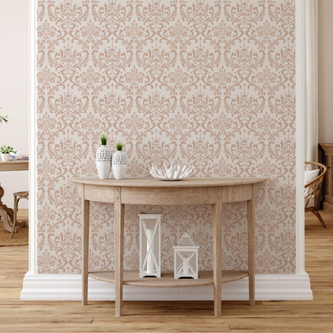 Damascato lussuoso - Stencil per Pittura e Decorazione