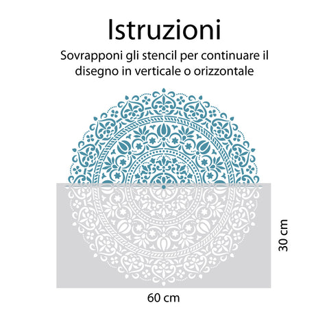 Mandala - Stencil per Pittura e Decorazione