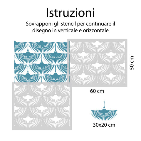 Aironi - Stencil per Pittura e Decorazione