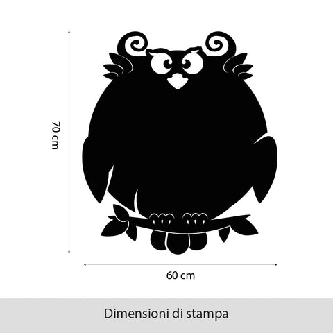 Gufo | Lavagna Adesiva