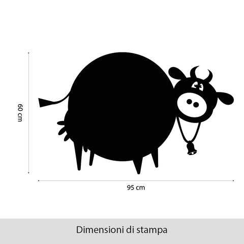 Mucca | Lavagna Adesiva