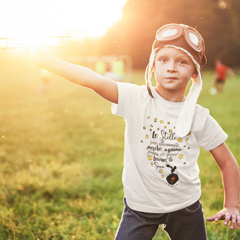 T-Shirt Bambini - Le stelle - Il Piccolo Principe