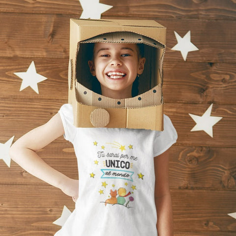 T-Shirt Bambini - Unico al mondo - Il Piccolo Principe