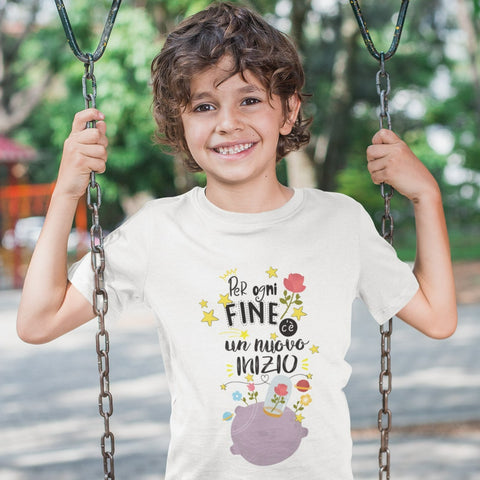 T-Shirt Bambini - Per ogni fine - Il Piccolo Principe