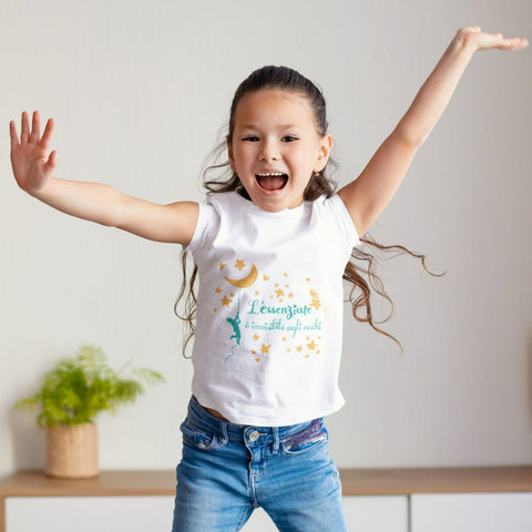 T-Shirt Bambini - L'essenziale - Il Piccolo Principe