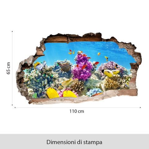 Acquario luminoso 3D