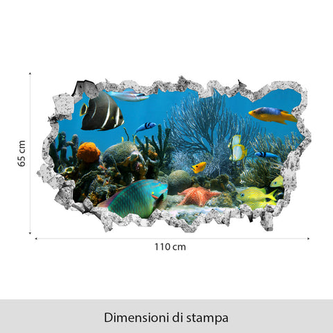 Acquario tropicale 3D