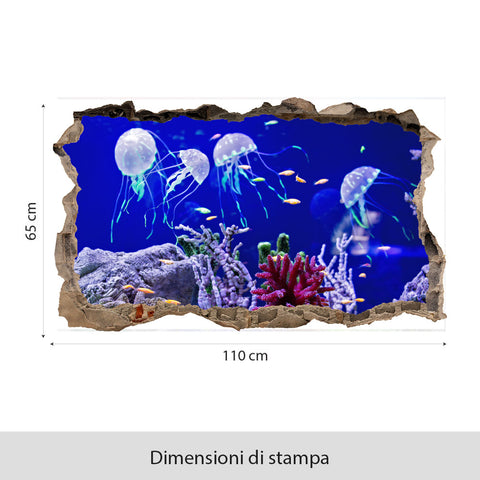 Acquario meduse 3D