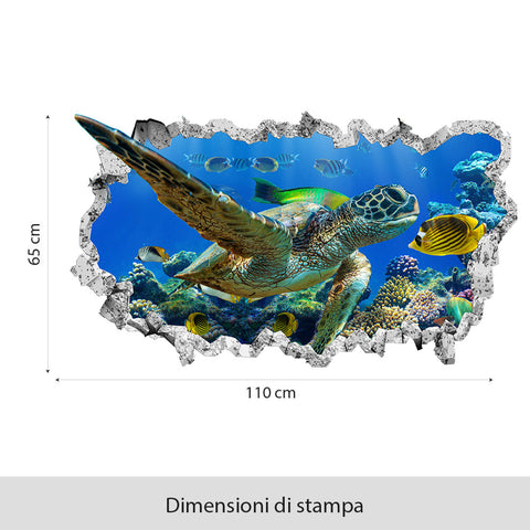 Tartaruga marina 3D