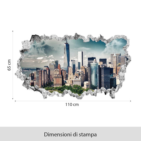 New York skyline 3D