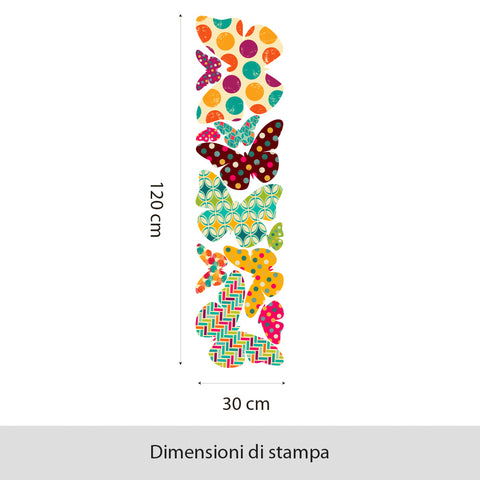 Farfalle millecolori