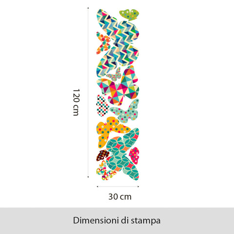 Farfalle millecolori 2