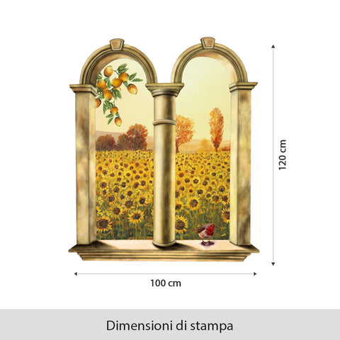 Carta Campo di girasoli 2