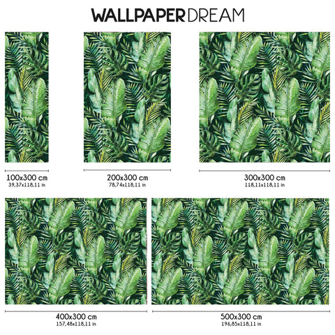 Carta da parati Tropical palm dimensioni