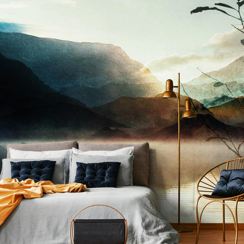 Carta da parati Fuga nella natura - per camera da letto