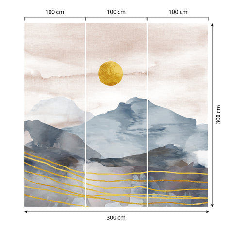 Carta da parati Sol levante