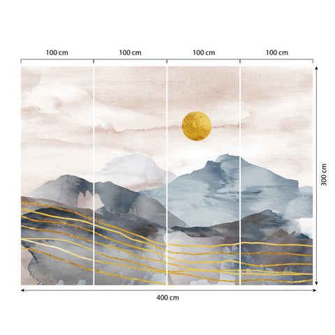 Carta da parati Sol levante