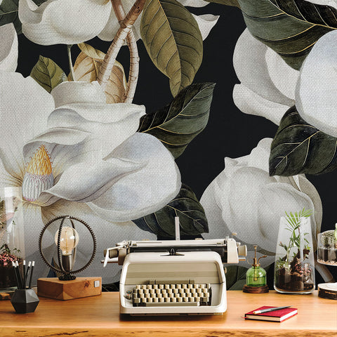 Carta da parati Magnolia Macrophylla - per ufficio