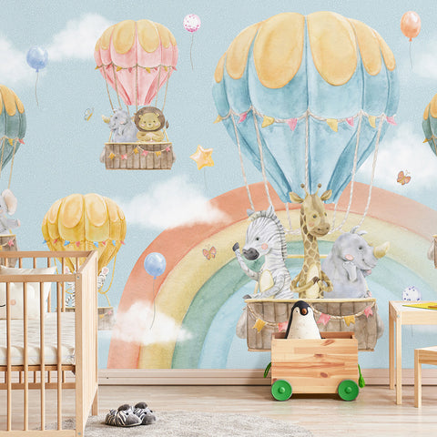 Carta da parati Voyage fantastique - per bambini
