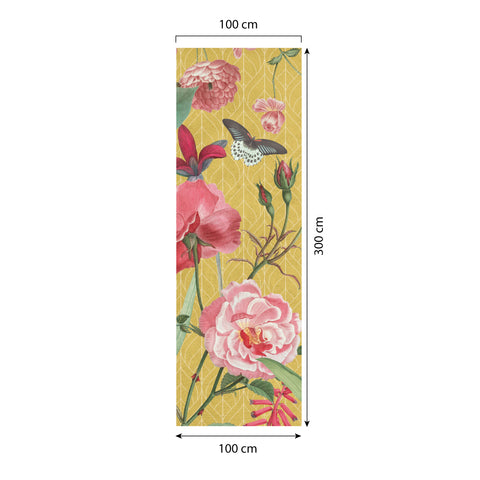 Carta da parati Profumo di rosa dimensioni 1