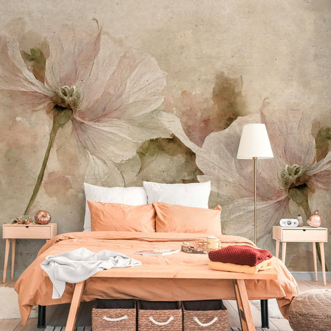 Carta da parati Petali evanescenti camera da letto 3