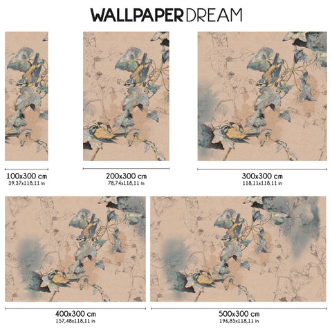 Carta da parati Nature Lines dimensioni