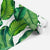 Green leaves with white | Rotolo Carta da Parati