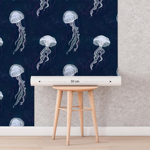 Meduse notturne | Rotolo Carta da Parati