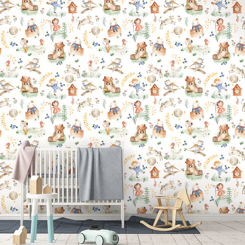 Parati Gnomi | Rotolo Carta da Parati