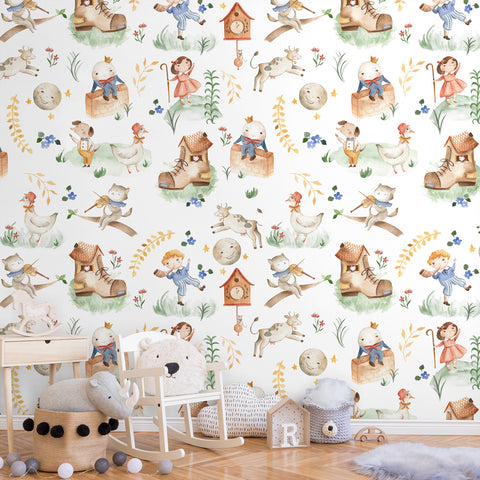 Parati Gnomi | Rotolo Carta da Parati