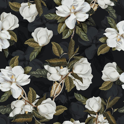 Fiori di magnolia | Rotolo Carta da Parati