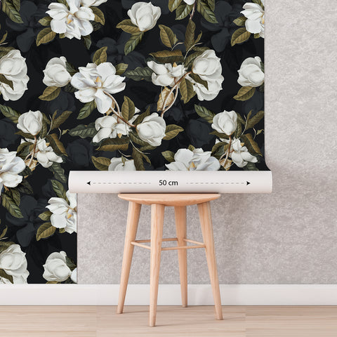 Fiori di magnolia | Rotolo Carta da Parati