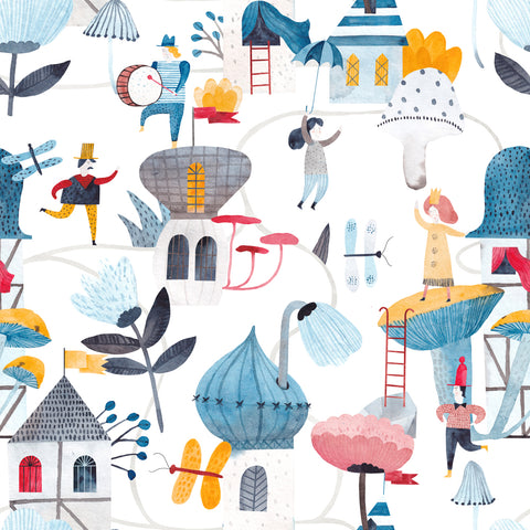 Mondo fantastico | Rotolo Carta da Parati