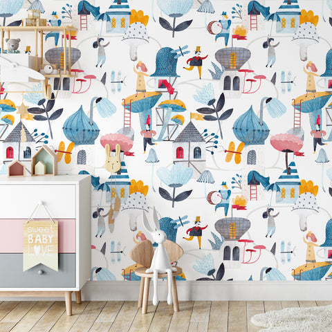 Mondo fantastico | Rotolo Carta da Parati