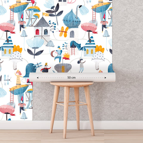 Mondo fantastico | Rotolo Carta da Parati