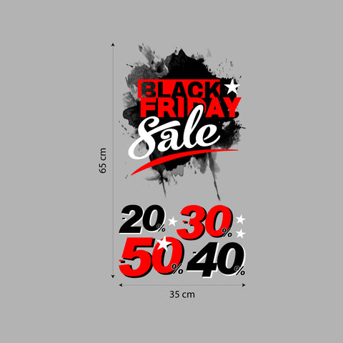 Black friday splash | Vetrofania