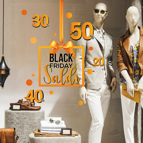 Pacchetto black friday | Vetrofania