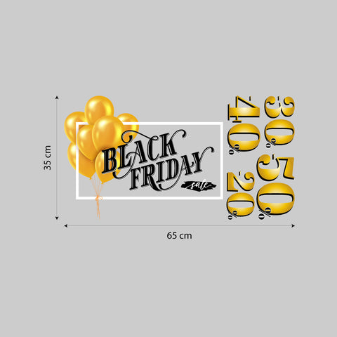 Cornice black friday | Vetrofania