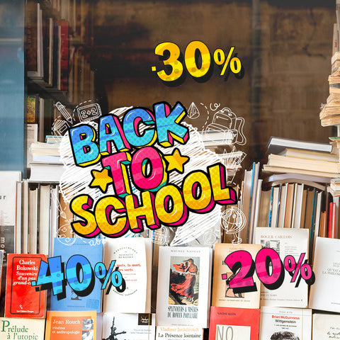 Back to school pop | Vetrofania