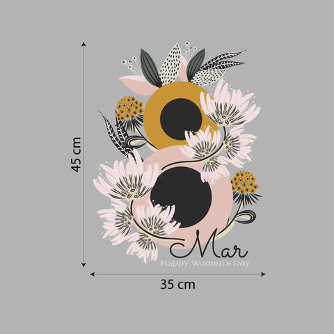 Flower of woman | Vetrofania