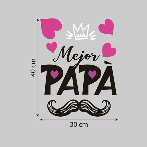 Miglior Papà | Vetrofania