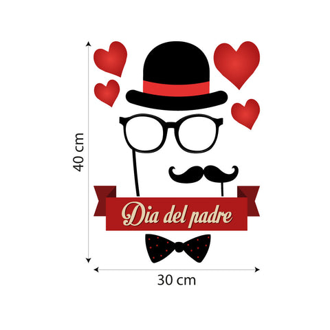 Festa del papà | Vetrofania