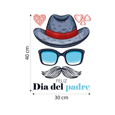 Buona Festa del papà | Vetrofania
