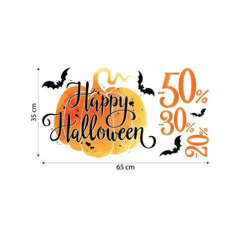 Halloween pumpkin | Vetrofania