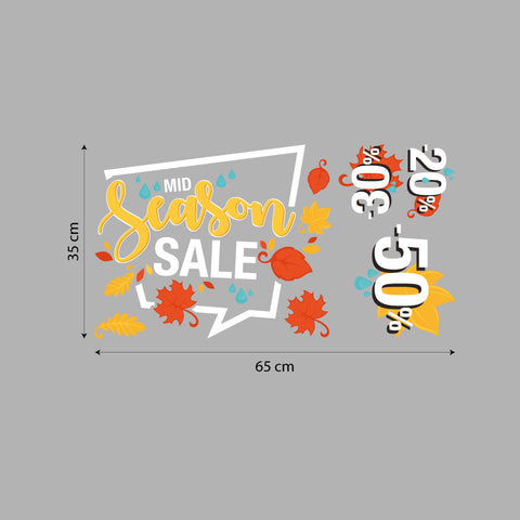 Vignetta mid season sale | Vetrofania