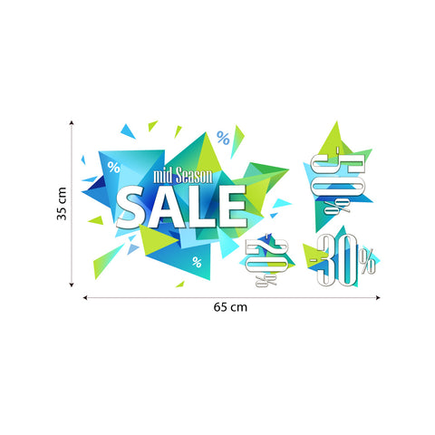 Triangle Mis season sale | Vetrofania