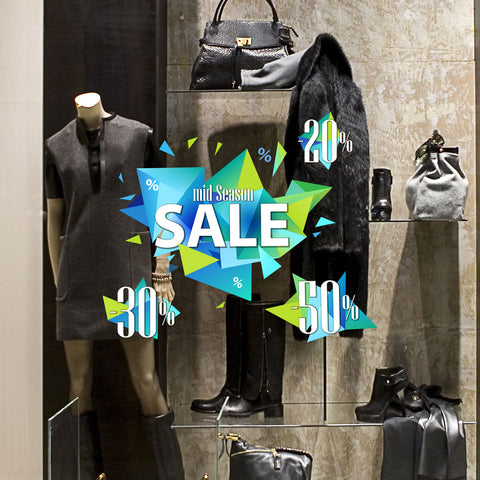 Triangle Mis season sale | Vetrofania