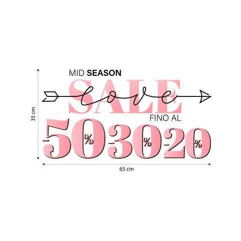 Love mid season sale | Vetrofania